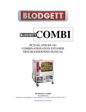Blodgett Combi BCX14G Troubleshooting Manual