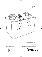 Titon HRV2.75 Q Plus Product Manual