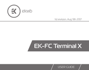 ekwb EK-FC Terminal X User Manual