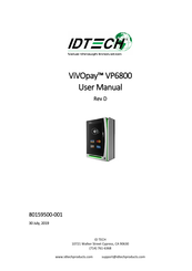 ID Tech ViVOpay VP6800 User Manual