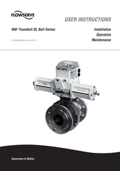 Flowserve NAF Trunnball DL Series User Instructions