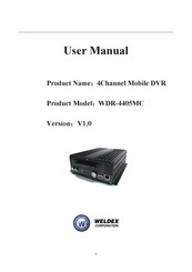 Weldex WDR-4405MC User Manual