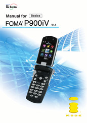 Panasonic FOMA P900iV Manual