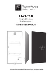 WarmlyYours LAVA-750 Installation Manual