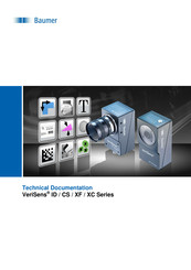 Baumer VeriSens XC Series Technical Documentation Manual