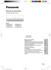 Panasonic CU-RE12PKV71 Operating Instructions Manual