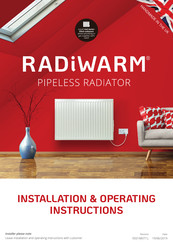 Radiwarm 6120 Installation & Operating Instructions Manual