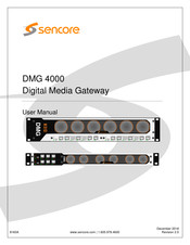 sencore DMG 4000 User Manual