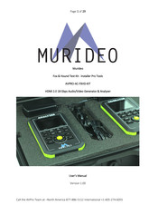 Murideo AVPRO-AC-FXHD-KIT User Manual