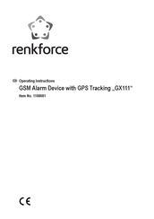 Renkforce GX111 Operating Instructions Manual