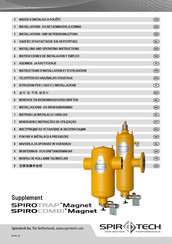 Spirotech SPIROCOMBI Magnet Installing And Operating Instructions