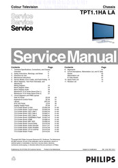 Philips 32HF7445/93 Service Manual