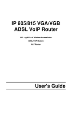 Sercomm IP805VGA User Manual