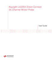 Keysight Technologies U4205A User Manual