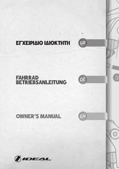 IDEAL TRAXER Owner's Manual