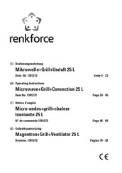 Renkforce 1301272 Operating Instructions Manual