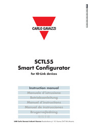 CARLO GAVAZZI SCTL55 Instruction Manual
