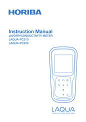 LAQUA LAQUA-PC210 Instruction Manual