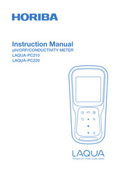 LAQUA LAQUA-PC220 Instruction Manual