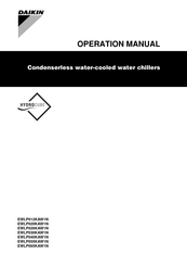 Daikin Hydrocube EWLP020KAW1N Operation Manual