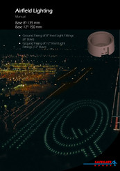 Safegate Group Airfield Lighting 12-150 Series Manual