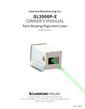 LaserLine GL3000P-E Owner's Manual