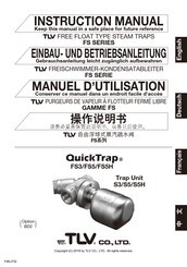 TLV QuickTrap FS5H Instruction Manual