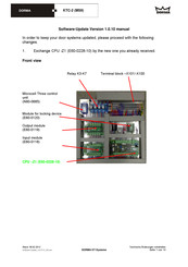Dorma MS9 Software Update Manual