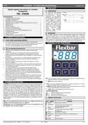 dixell XW60K Installing And Operating Instructions