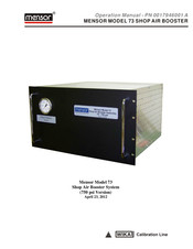 mensor 73 Operation Manual