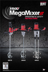 Intex MegaMixer AMX620 Operating/Safety Instructions Manual