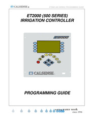 Calsense 500 Series Programming Manual