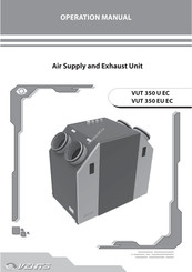 Vents VUT 350 EU EC Operation Manual