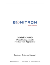 bonitron M3460D Customer Reference Manual