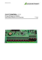 Gossen MetraWatt SMARTCONTROL ECS Operating Instructions Manual