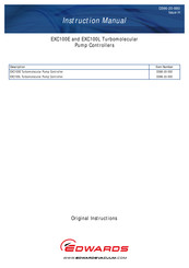 Edwards EXC 100E Instruction Manual