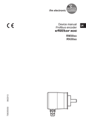 IFM Electronic Efector 400 RM30 Series Device Manual