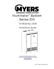 MYERS Illuminator CIII 8 kw Installation Manual