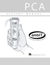 Sorenson Medical Ambulatory Infusion Therapy PCA Patient Manual
