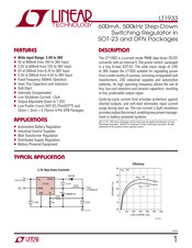 Linear Technology LT1933 Datasheet