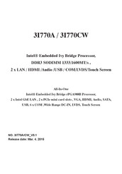 Lex 3I770CW Manual