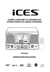 iCES ITCD-633 Instruction Manual