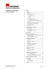 B.e.g. Luxomat PD4-M-HCL-FC Application Description