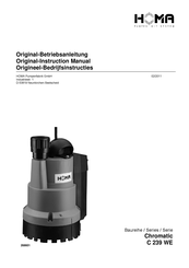 Homa Chromatic C 239 WE Original Instruction Manual