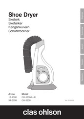 Clas Ohlson CH-3800 Instruction Manual