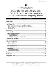 GAI-Tronics 293-103 Manual