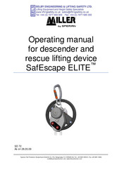 Sperian Miller SafEscape ELITE Operating Manual