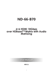 Network Devices ND-66-B70 User Manual