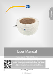 PCE Instruments HMA 6000 User Manual