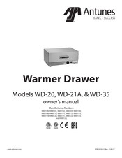 Antunes WD-35 Series Owner's Manual